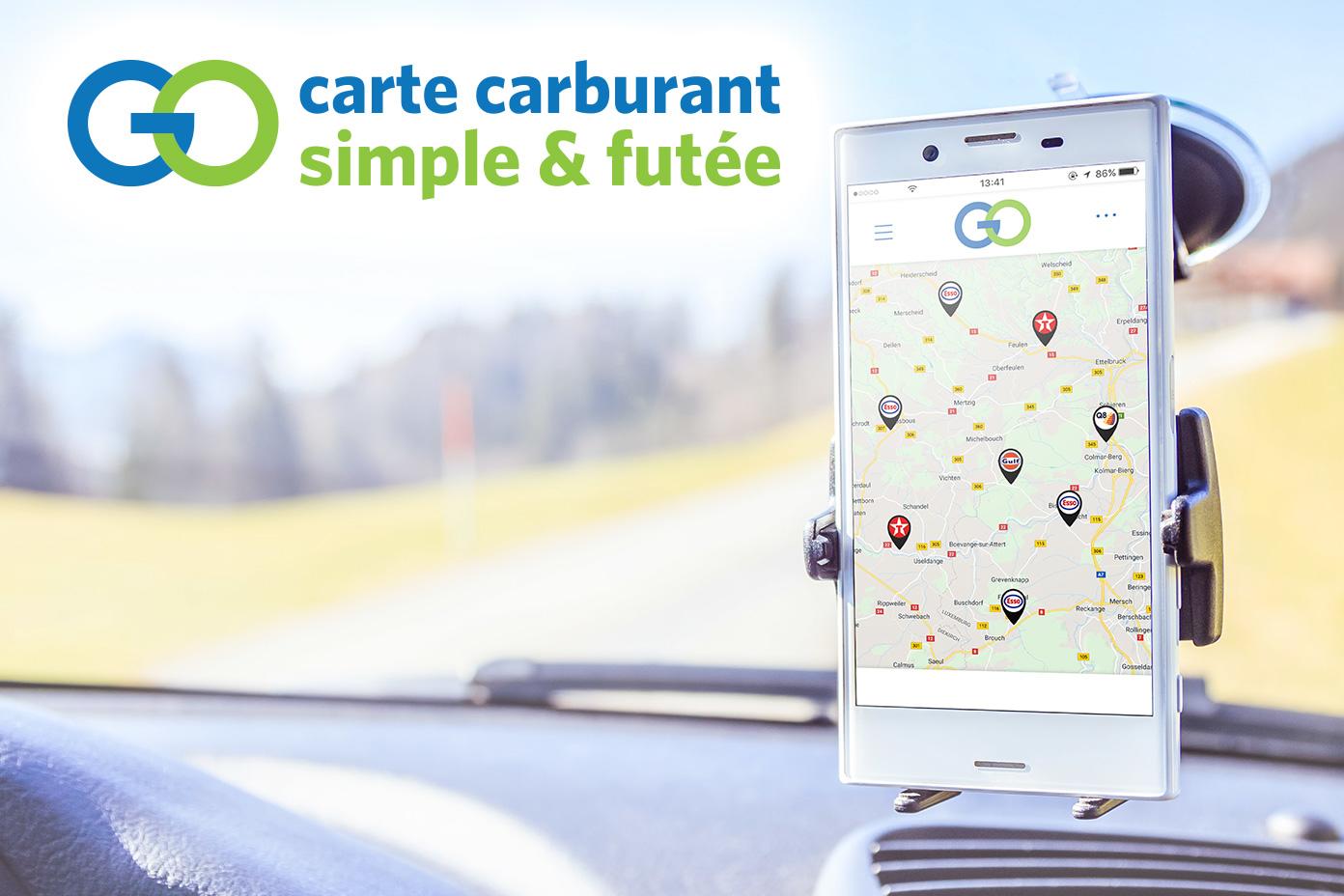Application carte carburant GO