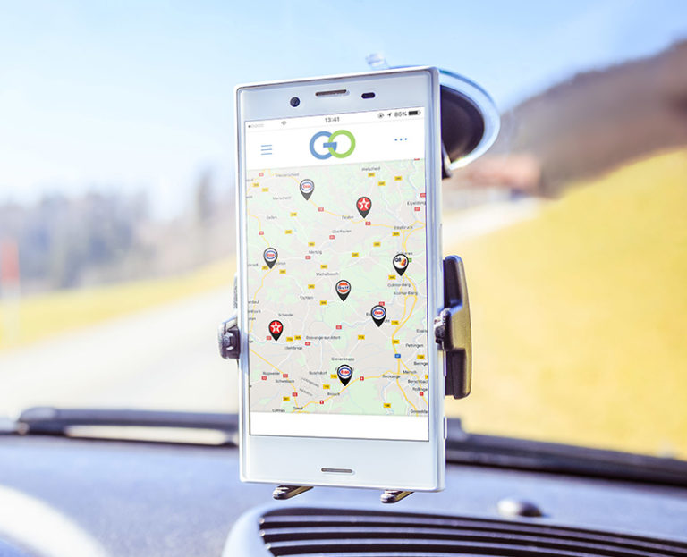 Application Carburant Europe Application carte carburant GO - GO fuel card