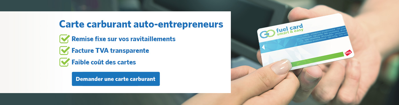 Carte carburant auto-entrepreneurs