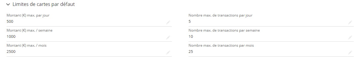 Comment definir un montant maximal de depenses